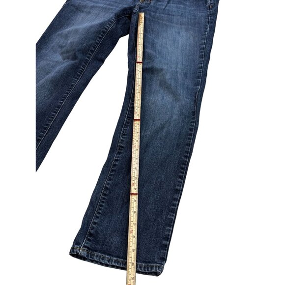 Max ELX Mens Straight Fit Urban Pipeline Jeans 34x32 Blue Denim - Picture 8 of 8